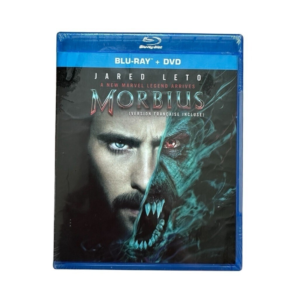 NWT Morbius Blu-ray + DVD Sealed Unopened Unused